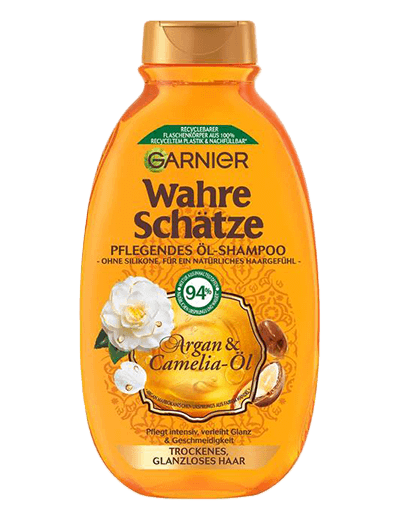 Wahre Schätze Argan- & Camelia Öl Shampoo - Produktabbildung